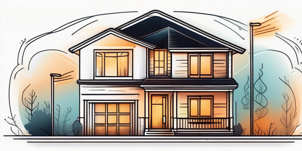 Gemuetlich beleuchtetes Zuhause mit energieeffizienten Geraeten, betont den Komfort und die wirtschaftlichen Vorteile einer Gaspreisbremse.