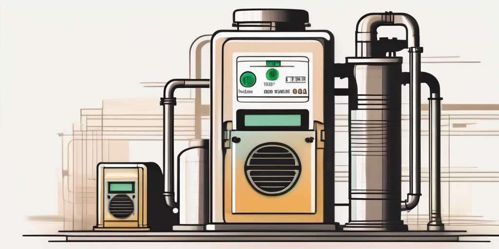 Nahaufnahme eines Gaszaehlers und verschiedener Energierechnungen zum Thema Gasanbieterwechsel und haeufige Fragen zu diesem Prozess.