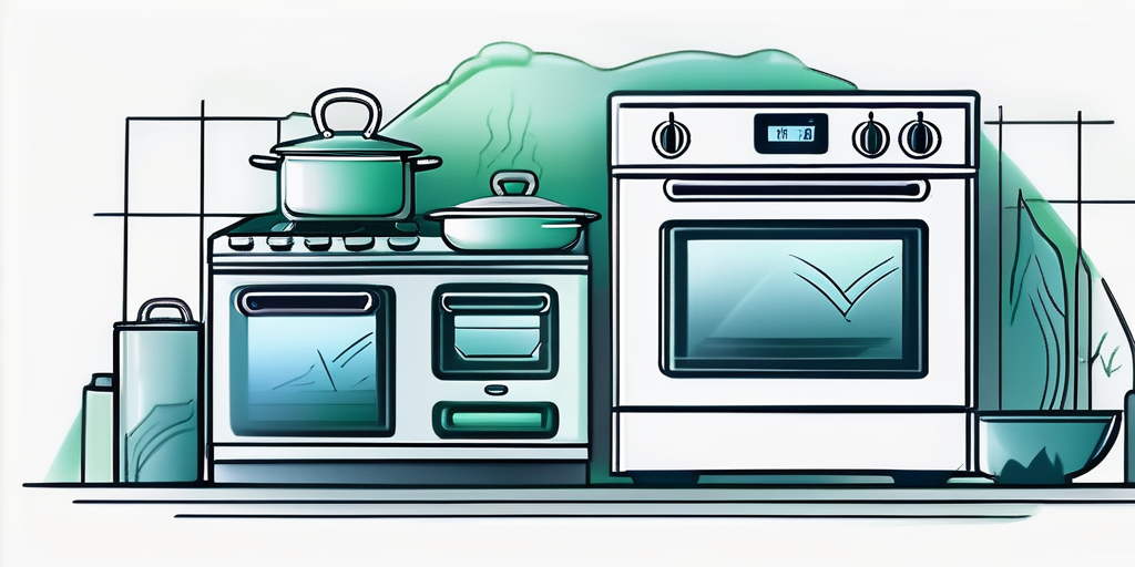 Energieeffiziente Haushaltsgeraete und moderner Thermostat zur Reduzierung der Gasrechnung durch praktische Loesungen.