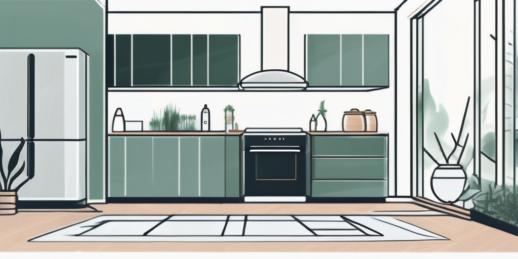 Gemuetliches Zuhause mit energieeffizienten Geraeten und nachhaltiger Gasversorgung fuer umweltfreundliches Wohnen