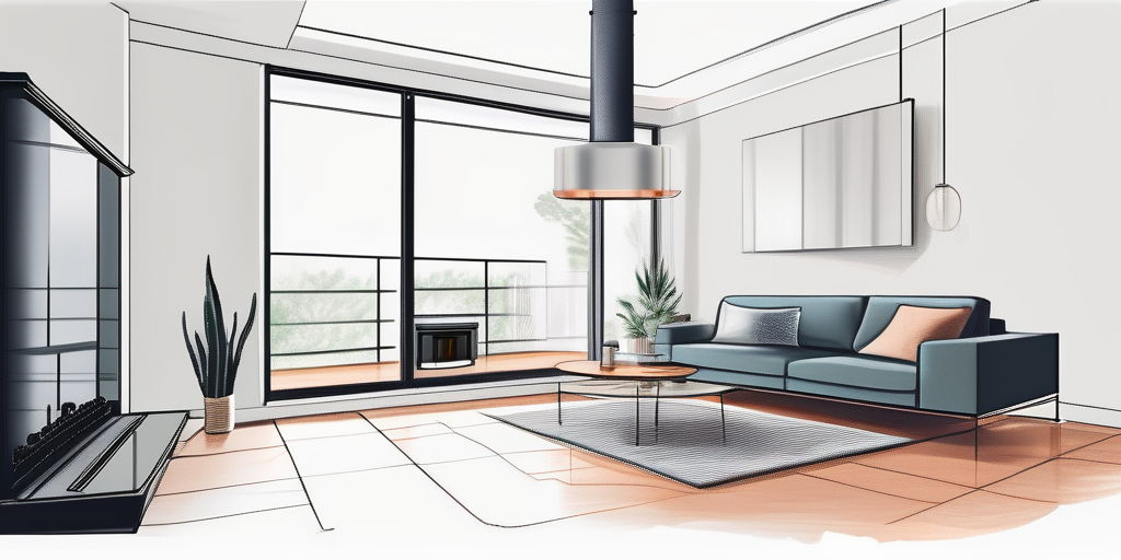 Moderne Kueche mit energieeffizientem Gasherd und Thermostat, betont Vorteile und Einsparungen beim Gasanbieterwechsel.