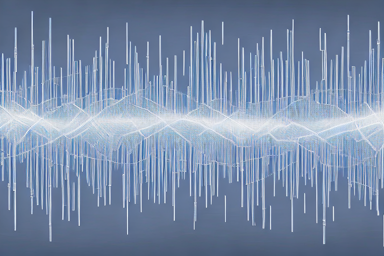 Grafik mit Schwankungen der Gaspreis-Trends vor Finanzsymbolen und Handelsdaten.