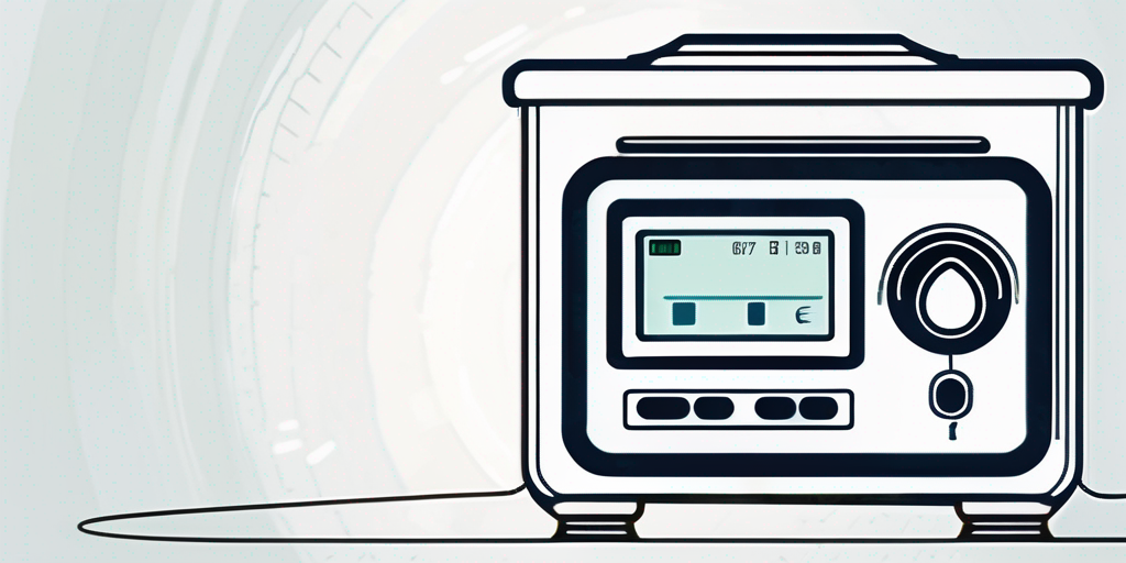 Traditioneller Gaszaehler neben modernem digitalen Display, symbolisiert Vorteile beim Wechsel des Gasanbieters fuer Kosteneffizienz und technologischen Fortschritt.