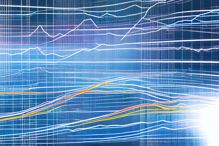 schwankende boersenkurse graf mit fokus auf rohstoffpreise und symbolische darstellung von gas fuer investitionsmoeglichkeiten