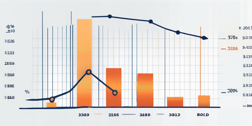 ALT-Tag: Grafiken mit abfallenden Kurven zeigen den Rueckgang der Benzin-Zuschlaege durch strategische Planung mit dynamischen Pfeilen und klaren Linien.
