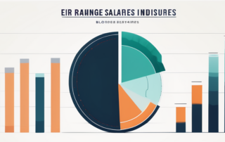 Grafik der durchschnittlichen Ingenieurgehälter nach Fachrichtung.