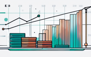 Praktikanten arbeiten gemeinsam, analysieren finanzielle Diagramme auf Laptop.