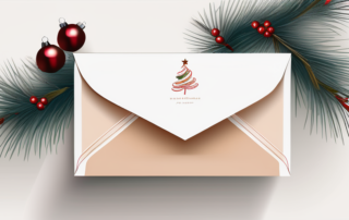 Stapel Geldscheine umgeben von Weihnachtsdeko und Taschenrechner.