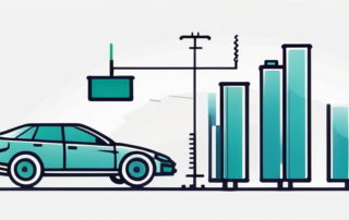 Mechaniker hält Gehaltsscheck neben geöffnetem Motor eines Autos.