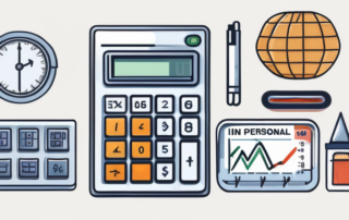 Person betrachtet Diagramme und Zahlen auf einem digitalen Tablet.
