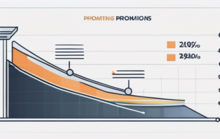 Akademische Hüte auf Geldstapeln vor einem Gehaltsgraphen.