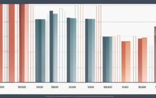 Amerikanische Dollarscheine und Rechner auf einem Schreibtisch.