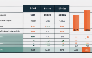 Berlin-Stadtansicht mit gestapelten Euromünzen im Vordergrund.