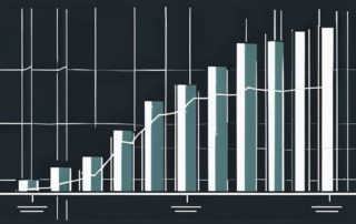 Bürogegenstände und Geldnoten auf einem Schreibtisch, hell beleuchtet.