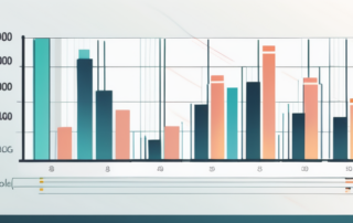 Designer bei der Arbeit mit Bildschirmen, Diagramme im Hintergrund.