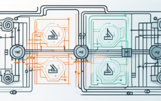 Diagramm der Gehaltsentwicklung in Abhängigkeit von elektrotechnischen Fähigkeiten und Erfahrungen.
