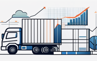 Diagramm der Gehaltsentwicklung in der Logistikbranche nach Abschluss.
