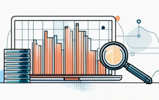 Diagramm der Gehaltsstufen mit aufsteigenden Pfeilen und Geldsymbolen.
