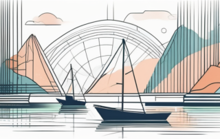 Diagramm mit Gehaltsbereichen im Tourismusmanagement auf einem Schreibtisch.