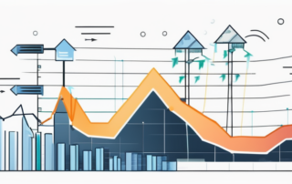 Diagramm mit Gehaltsbereichen und Positionstitel im Hintergrund