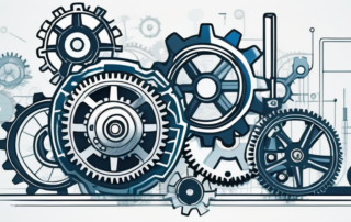 Diagramm mit Gehaltsbereichen verschiedener Erfahrungsniveaus im Maschinenbau.