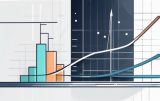 Diagramm mit Gehaltsspannen für Produktmanager auf digitalem Tablet.