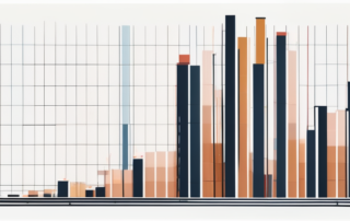 Diagramm mit Gehaltsstatistiken in Berlin vor moderner Skyline.