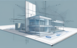 Diagramm mit Gehaltsstufen eines Architekten über die Karriereleiter hinweg.
