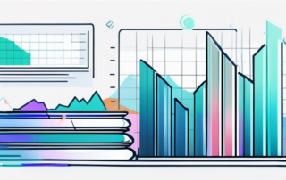 Diagramm mit Gehältern leitender Angestellter verschiedener Branchen.