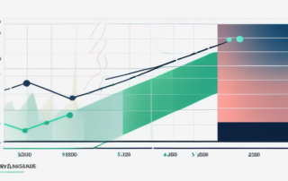 Diagramm mit verschiedenen Gehaltsstufen und Berufsbezeichnungen, Lupe auf Zahlen.