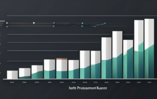 Diagramm zeigt Durchschnittsgehälter im Einkaufsbereich in Nordrhein-Westfalen 2023.