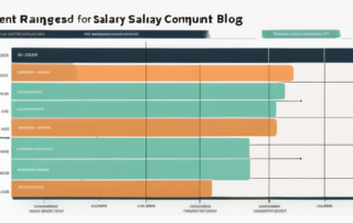 Diagramm zeigt Durchschnittsgehälter von Beratern verschiedener Erfahrungsstufen.