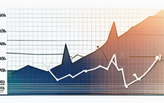 Diagramm zeigt Einkommenssteigerung über Median in Deutschland.