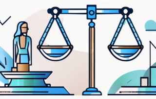 Diagramm zeigt Gehaltsunterschied zwischen Männern und Frauen, wird durch Linie überbrückt.