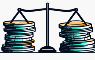 Diagramm zeigt Lohnunterschiede vor und nach Anpassung geschlechtsspezifischer Variablen.