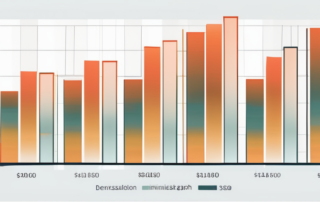 Ein Manager prüft ein Dokument, Gehaltszahlen im Hintergrund sichtbar.