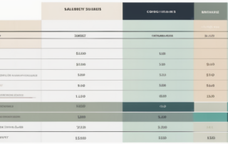 Ein Student betrachtet Diagramme zum Thema Gehalt auf seinem Laptop.