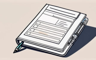 Eine Person steht an einer Wegkreuzung, nachdenklich, mit Fragezeichen überkopf.