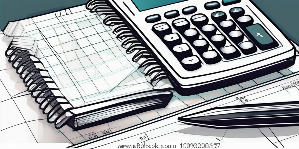 Finanzbuchhalter analysiert Diagramme auf Laptop im modernen Büro.