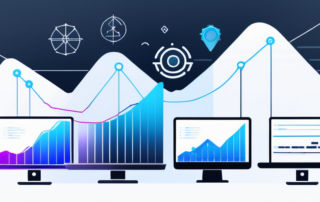 Geldscheine auf Tastatur, Diagramme im Hintergrund.