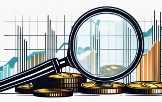 Grafik der Durchschnittsgehälter im Vertriebsinnendienst, Diagramm steigender Linien.