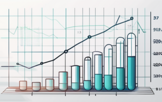 Grafik der Gehaltsbandbreiten in verschiedenen Positionen der Pharmaindustrie.