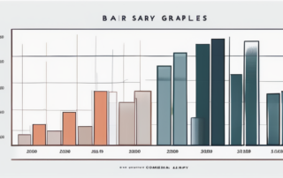 Grafik der Gehaltsbereiche in kaufmännischen Berufen mit Hervorhebung der Durchschnittsgehälter.