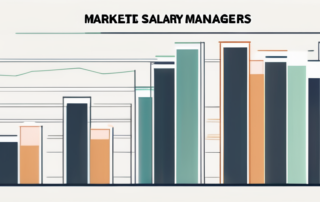 Grafik der Gehaltsentwicklung im Marketingbereich mit steigender Erfahrung.