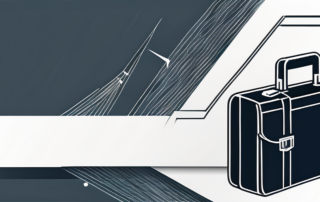 Grafik der Gehaltsspannen in der Logistikbranche auf einem Laptopbildschirm.