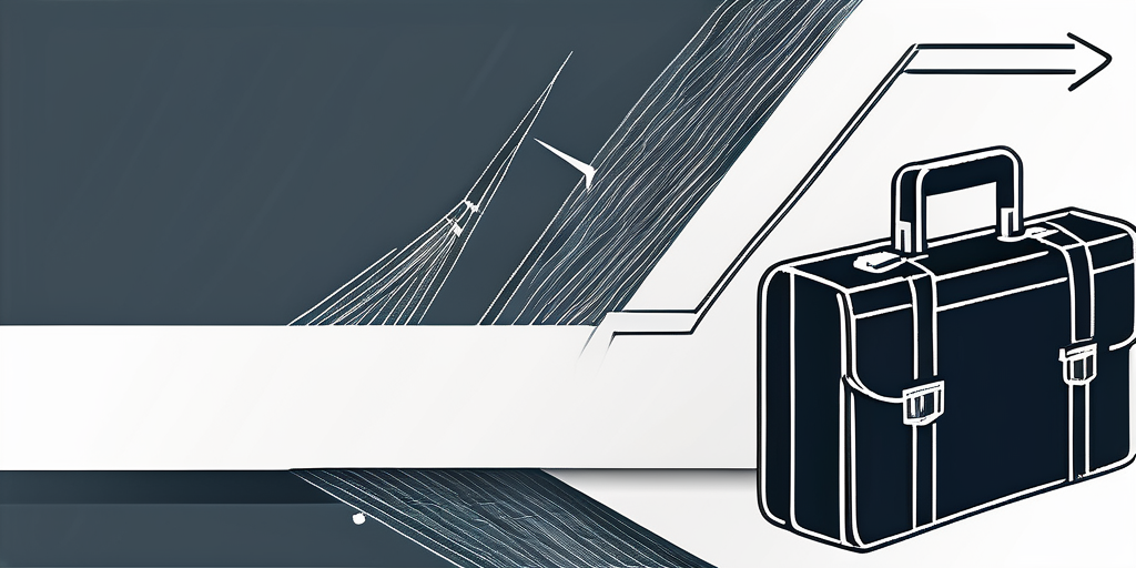 Grafik der Gehaltsspannen in der Logistikbranche auf einem Laptopbildschirm.