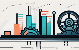Grafik der Gehaltsstatistik für Industriekaufleute mit aufsteigender Tendenz.