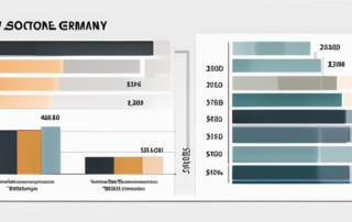 Grafik der Stundenlöhne in Deutschland nach Branchen.