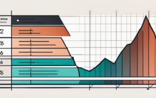 Grafik: Durchschnittseinkommen in Deutschland, Diagramm mit aufsteigender Tendenz.