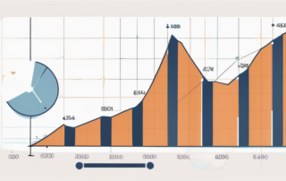 Grafik mit aufsteigenden Geldscheinen und transparenter Entgelttabelle im Hintergrund.